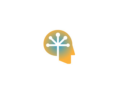 Brain ai brain branding head intelligence logo minimal rokac software symbol