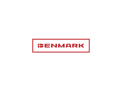 Denmark danish denmark flag kerovec logo rokac roko typography