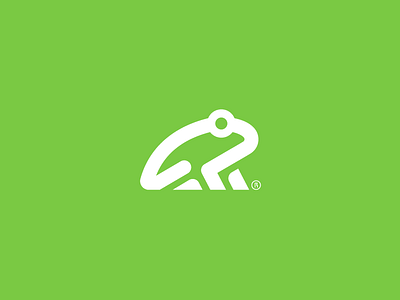 Frog animal branding frog icon logo minimal symbol zoo