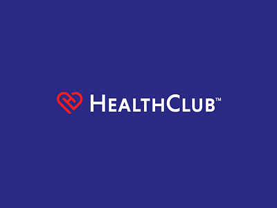 Health Club care clean club h health heart line path