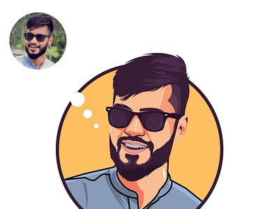 Cartoon Avatar Caricature art by Jahangir Alom Mitu on Dribbble