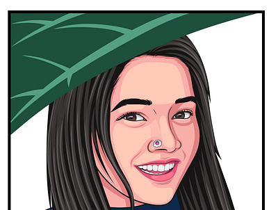 Cartoon Portrait Illustration animation art available for hire avatar branding caricatures cartoon cartoon art design flat avatar illustration logo portrait portrait art ui vector