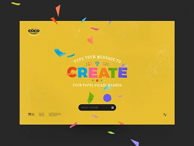 Cococreator awwwards coco cut disney fwa illustration paper pixar watson dg webdesign webgl website