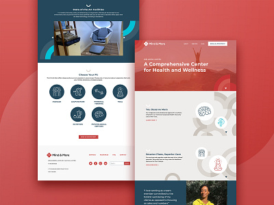 Health and Wellness Site Creative