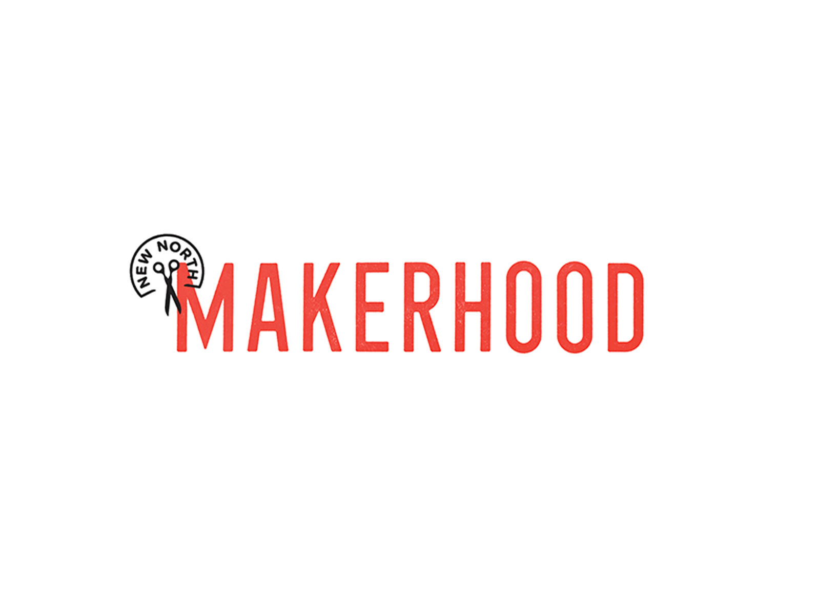 Makerhood branding campaign logo makerhood makers new north