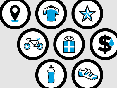 Wheels4Water 2015 Icons