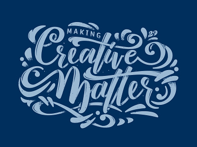 Making Creative Matter