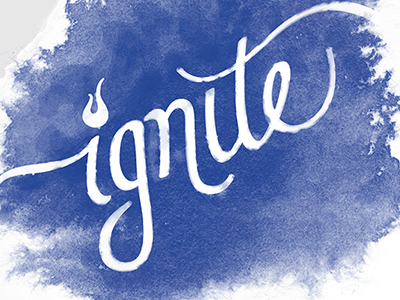 Ignite Test blue flame