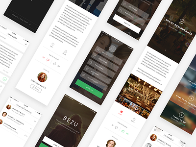 Bezu App by Ilya Miskov for Peppers on Dribbble