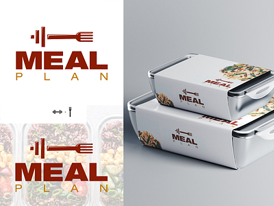 Meal Plan Logo & Package design branding design graphic design logo logo design meal meal planner package vector