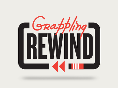 Grappling Rewind Logo branding graphic design logo logo design