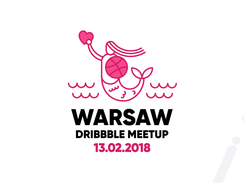 Dribbble Warsaw Meetup!!! after effects animation dribbble meetup