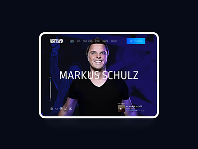 M.Schulz design dj minimal ukraine ux uxui web