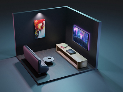 Living Room 3D