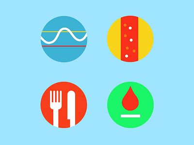 Diabetes Guru app blood children health icon illustration interface kids kit menu simple ui