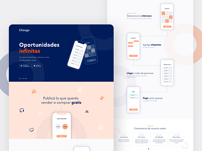 Landing page