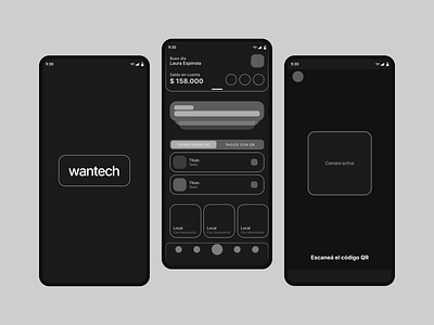 wantech app design design ux ema panarello emanuel panarello finance fintech ux ux design wallet