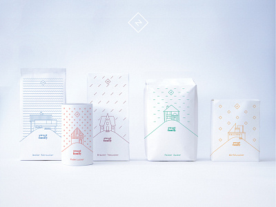 Corporate Design: Sugar Packaging conceptual corporate design illustration minimalistic packaging sugar typography