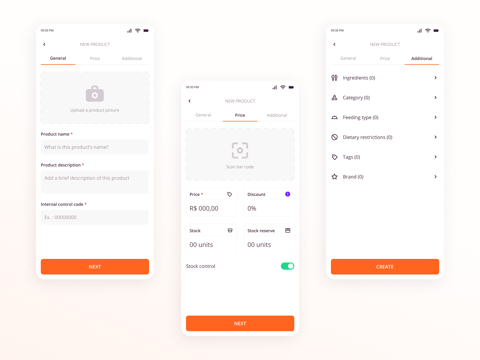 Product creation for management app concept by Armando Daza on Dribbble