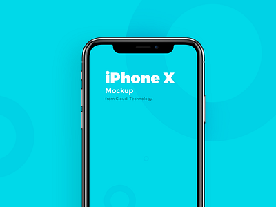 Free PSD : iPhone X Mockup PSD