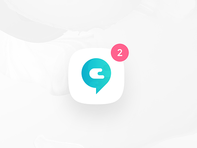 Cloudi Massenger Icon app app design brand icon logo ui