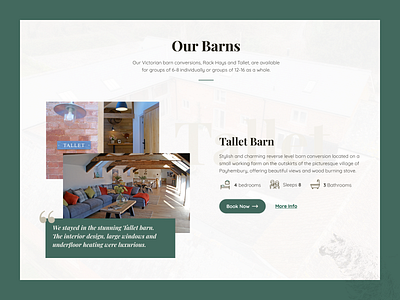 Holiday Cottage Website barn conversion farm farm cottage holiday holiday booking holiday cottage luxury nature travel