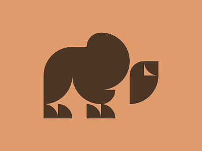 Bison animal bison design geometric geometric design logo logotype mark minimal minimalist minimalistic symbol