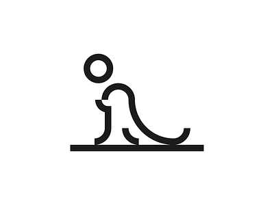 Seal illustration logo minimal minimalistic seal