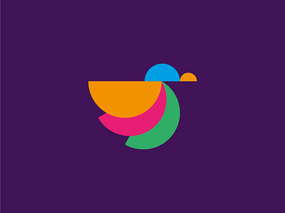 Bird bird logo minimalistic