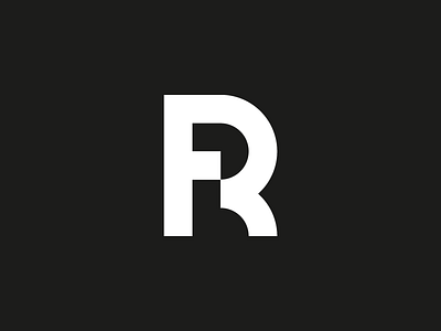 R + F design logo minimalistic monogram