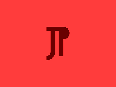 J + P + Pilcrow ─ Monogram design logo minimalistic monogram pilcrow