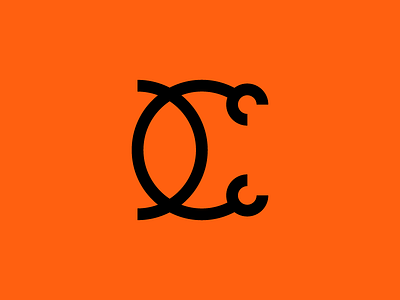 C — Crab c crab design letter logo minimal minimalistic monogram