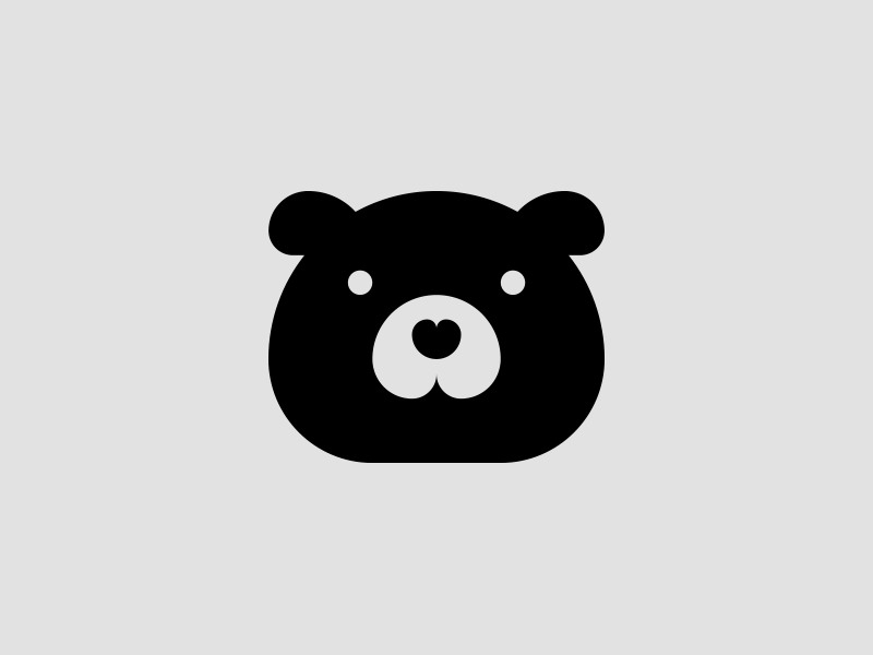 Bear — Golden Ratio animal bear design golden logo minimalistic ratio