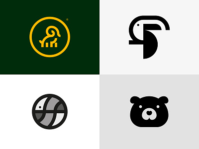 #Top4Shots from 2018 animal bear bird brand branding color design face icon identity illustration isotype logo logotype mark minimal minimalism minimalistic monogram simple