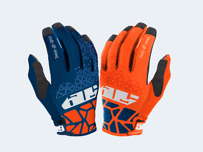 509 Orange/Navy Hextant Low 5 Gloves