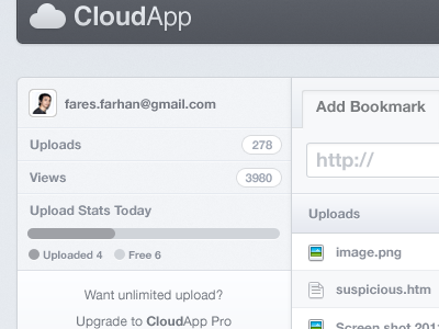 CloudApp web, my take