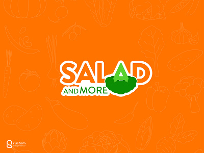 salad and more branding design freelance logo logo design logo designer logo maker logo mark logo marks logodesign logos salad salad logo