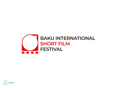 baku international short film festival branding design film film festival filmfestival filmstrip freelance logo logo design logo designer logo maker logo mark logo marks logodesign logos pomegranate