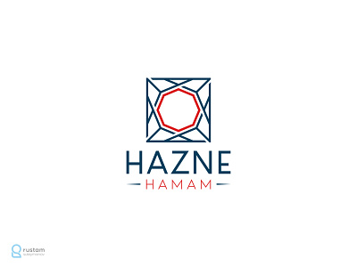 Hazne Hamam branding design freelance freelance designer hamam logo logo design logo designer logo for sale logo maker logo mark logo marks logodesign logos logotype turkish bath