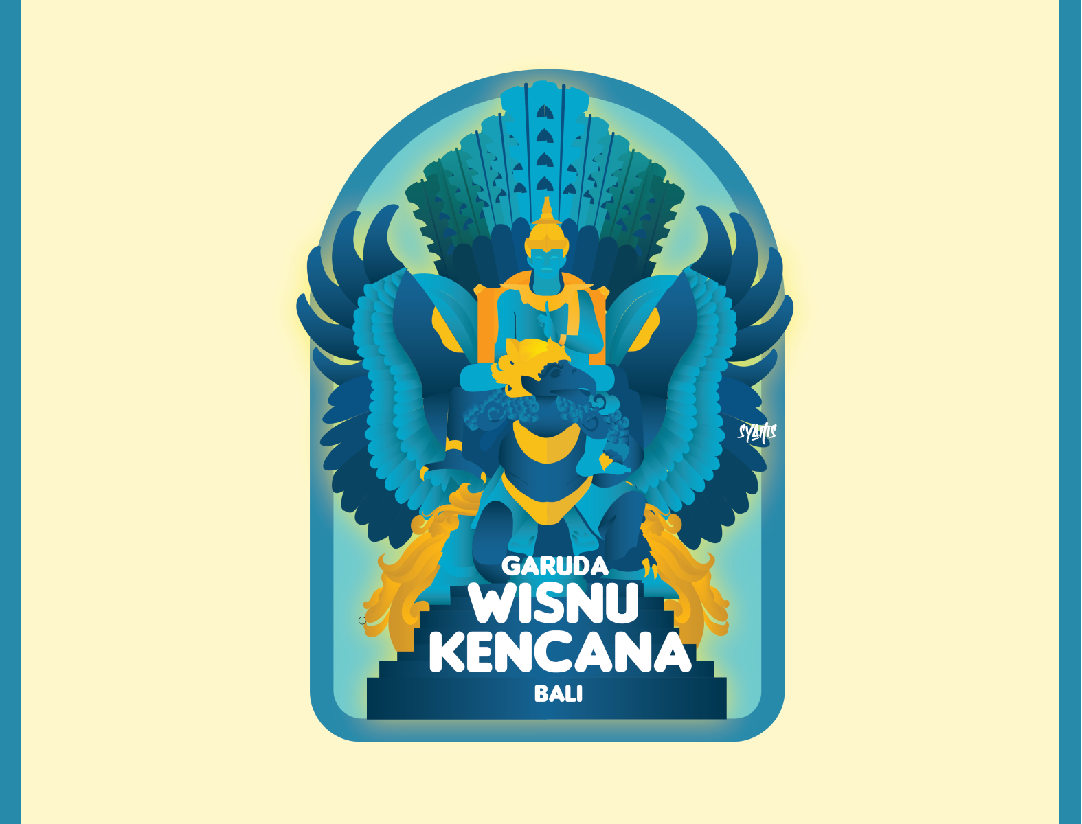 Desain Garuda Wisnu Kencana Vector Garuda Wisnu Kencana Gwk Kemegahan