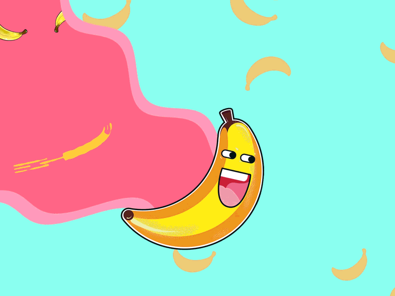 Snitecs Intro + Lower Third 2d art 2danimation after effects aftereffects animation banana illustration motion design motiongraphics