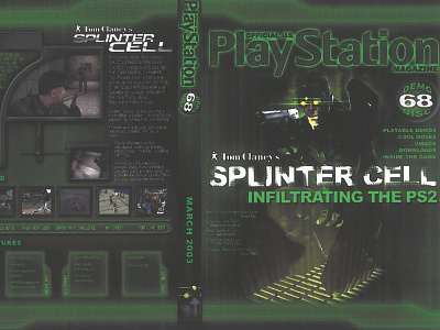 Playstation Magazine CD Cover cd cover design playstation