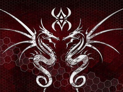Dragon Drumhead design dragon