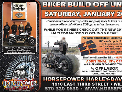Horsepower Harley Ad advertisement design harley davidson motorcycle