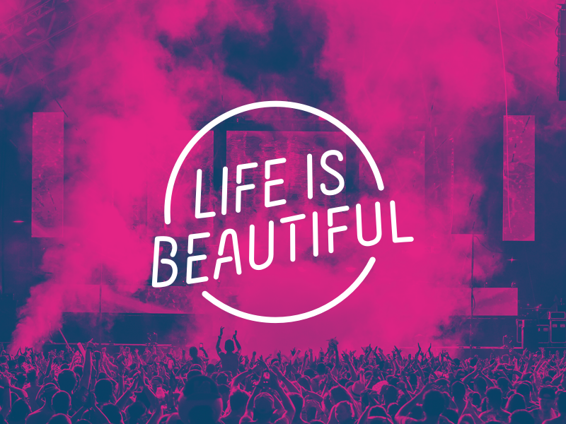 Life is Beautiful Festival Logo by Lashan Dias ? on Dribbble