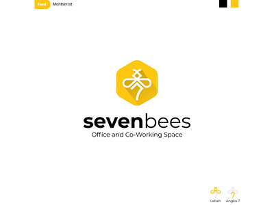 Logo designs - Sevenbees preview branding logo