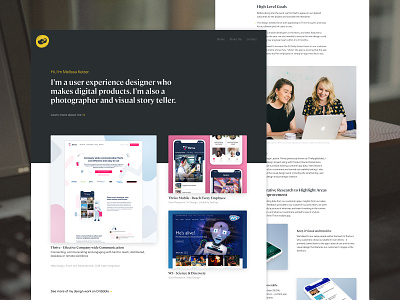 Portfolio for 2020 belfast casestudy clog designer portfolio homepage melissa keizer personal personal website portfolio webdesign