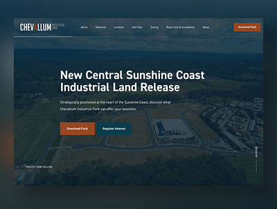 Chevallum Industrial Park adobe xd australia design digital marketing gold coast sunshine coast web web design website wordpress