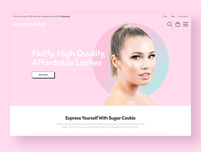 Sugar Cookie adobe xd australia design digital marketing gold coast ui web web design website wordpress