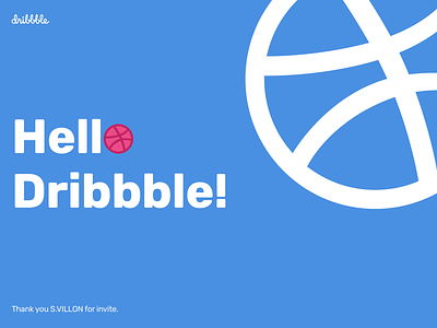 Hello dribbble ! ball basketball design hello dribbble illustration ui ux web